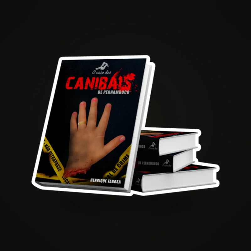 Capa do livro O Caso dos Canibais de Pernambuco